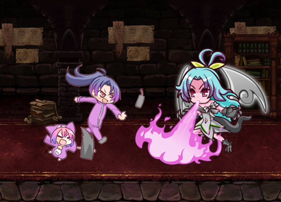 School Ground Battle for Mio (Festive)