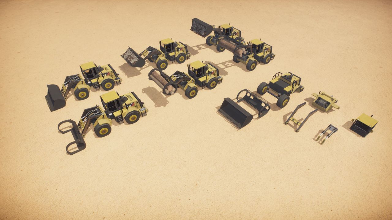 Vehicle - Caterpillar 980 K - Front Wheel Loader