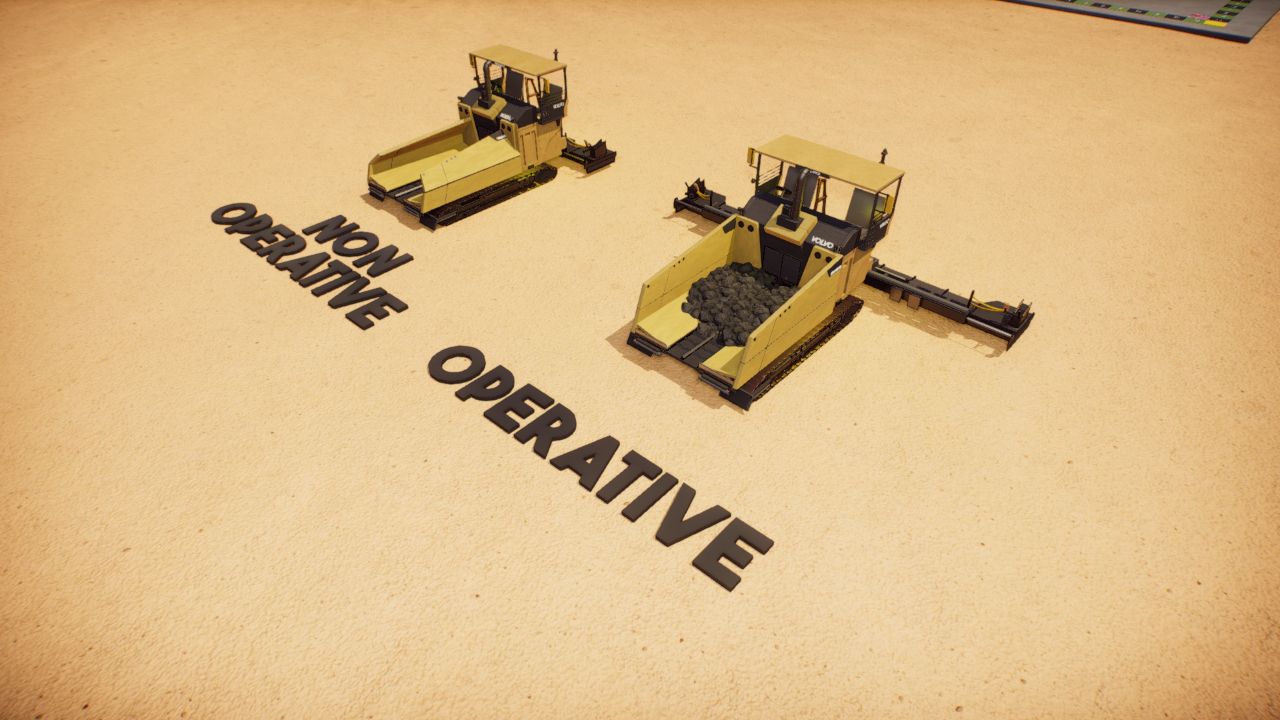 Vehicle - Volvo ABG-8820B Paver