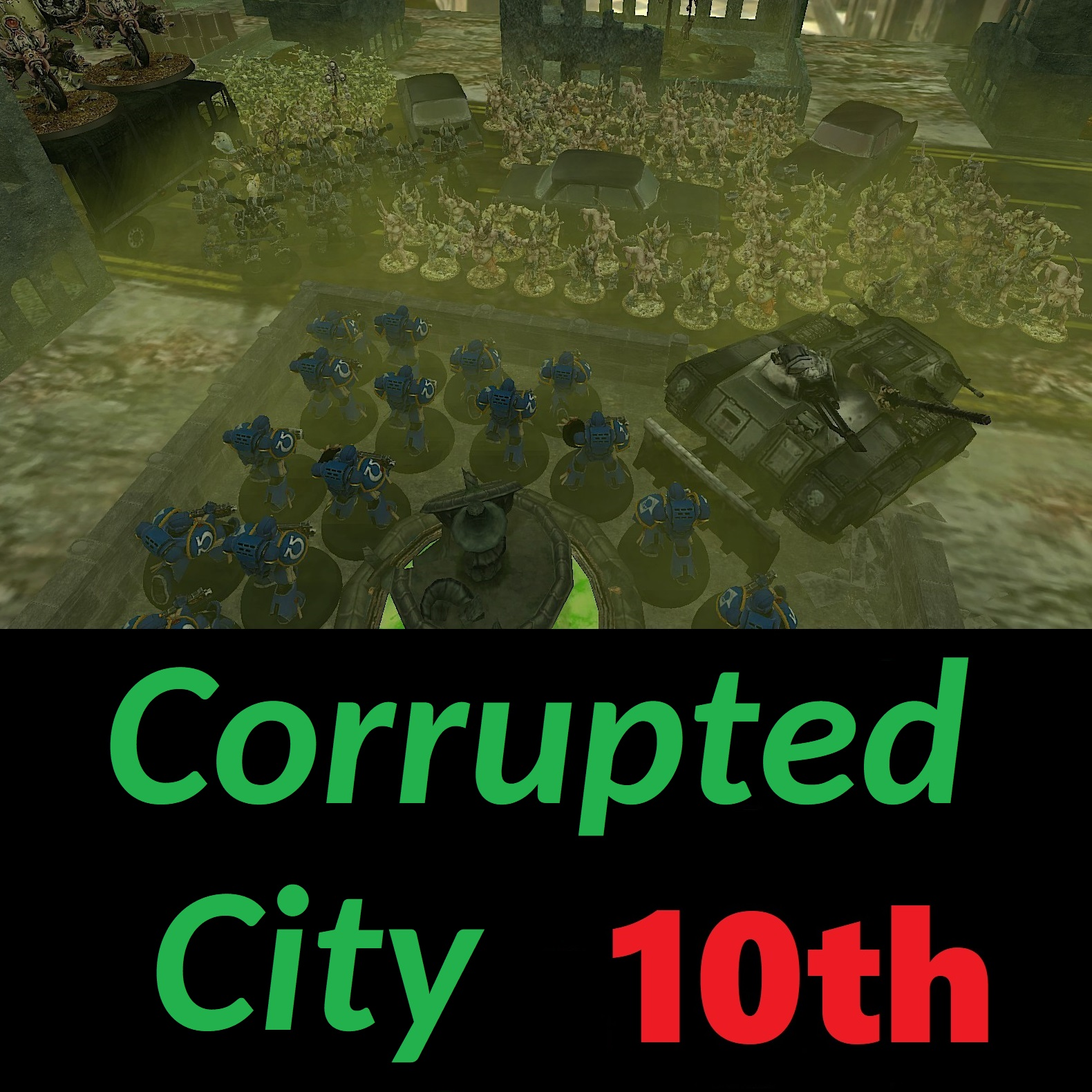 40k Strike Force/Incursion Map: Corrupted City