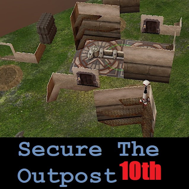 40k Strike Force/Incursion Map: Secure The Outpost