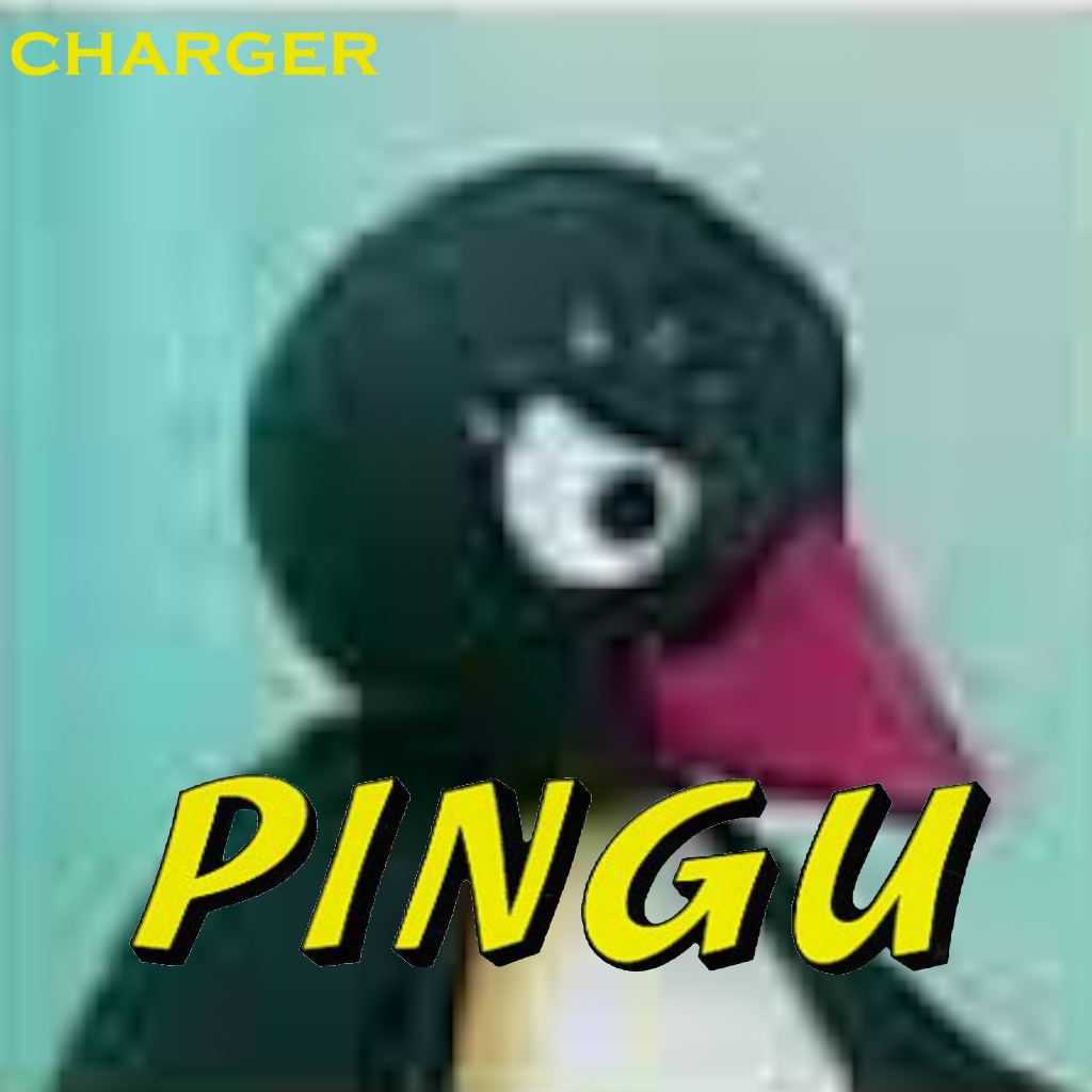 pingu´s mom over charger
