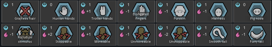 More Miscellaneous Genes mod preview for RimWorld