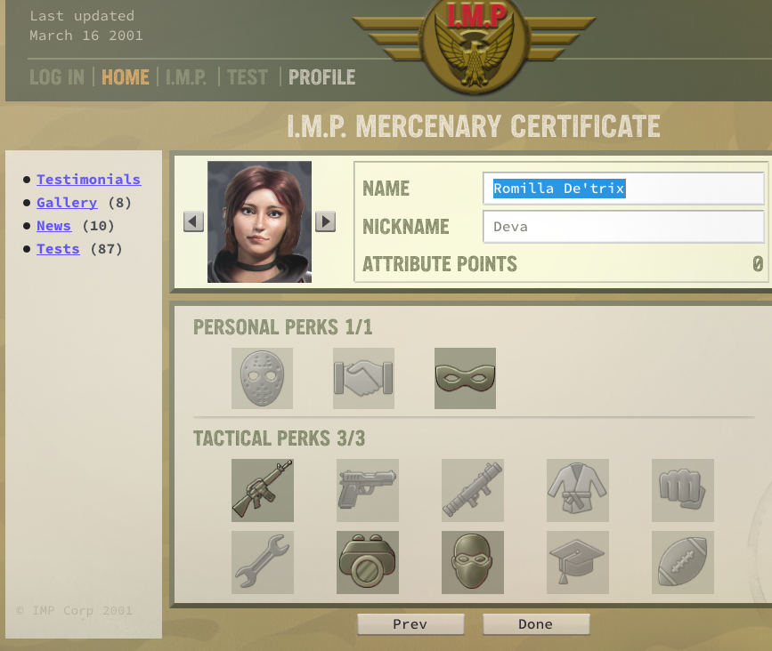 More Perks