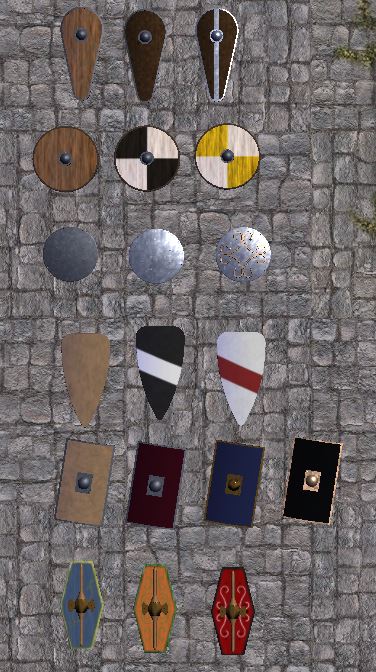 WouldBeBard's Low Magic Towershields