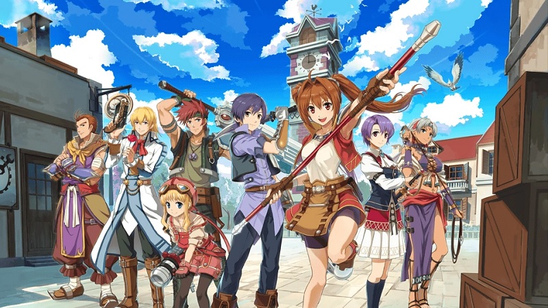 Trails in the Sky party members