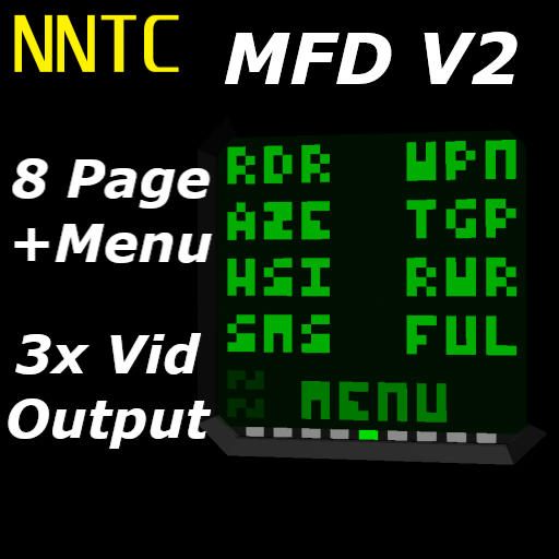 NNTC "MFD V2" 8 Page 3 Display MFD