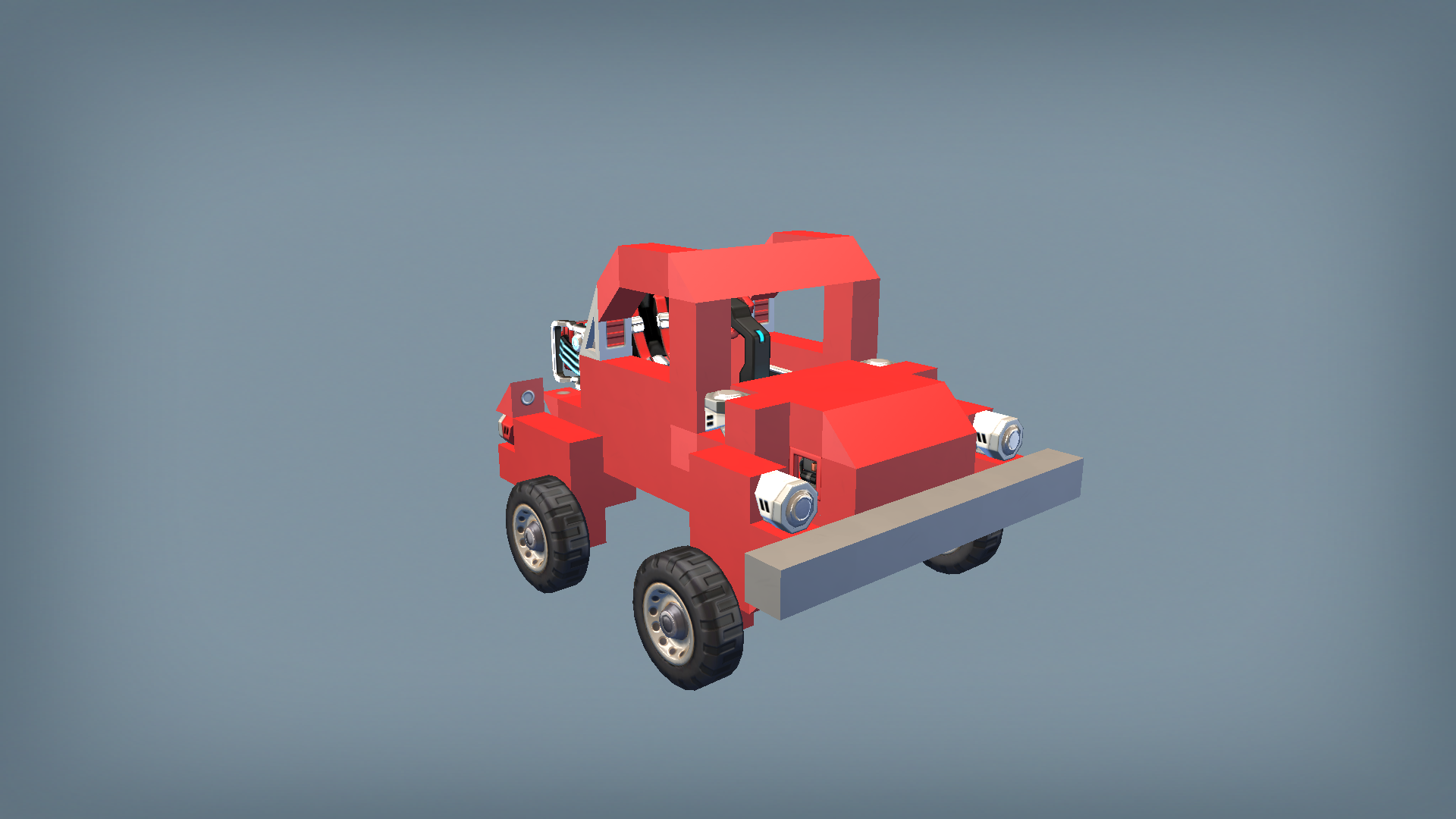 transforming car truck