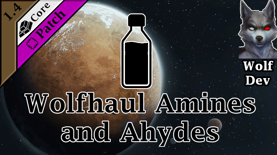 Wolfhaul Amines and Aldehydes