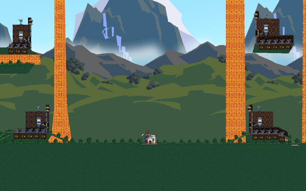 Green Battle Field 2v2