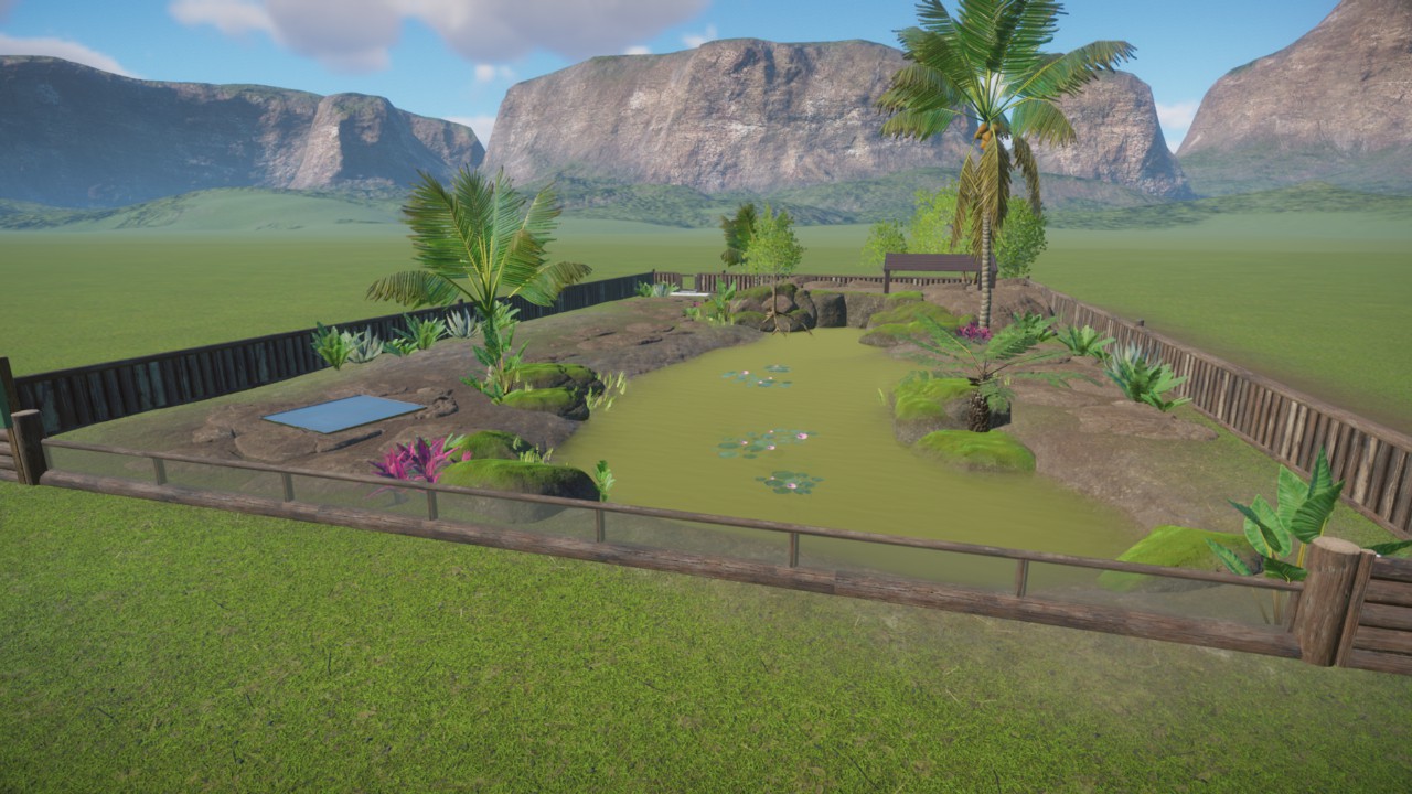 Starter Asian Water Monitor Habitat
