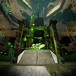 Shrine of flowers