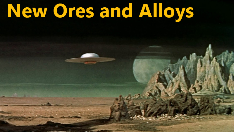 New Ores and Alloys preview