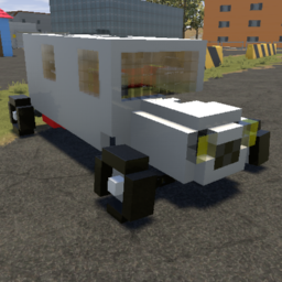 Ragdoll Pixel Car