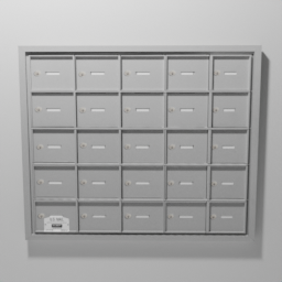 25 Slot Mailbox