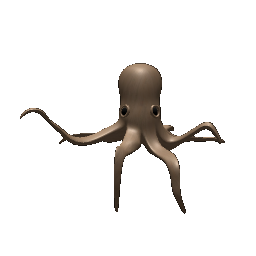 Octopus Figure Wood