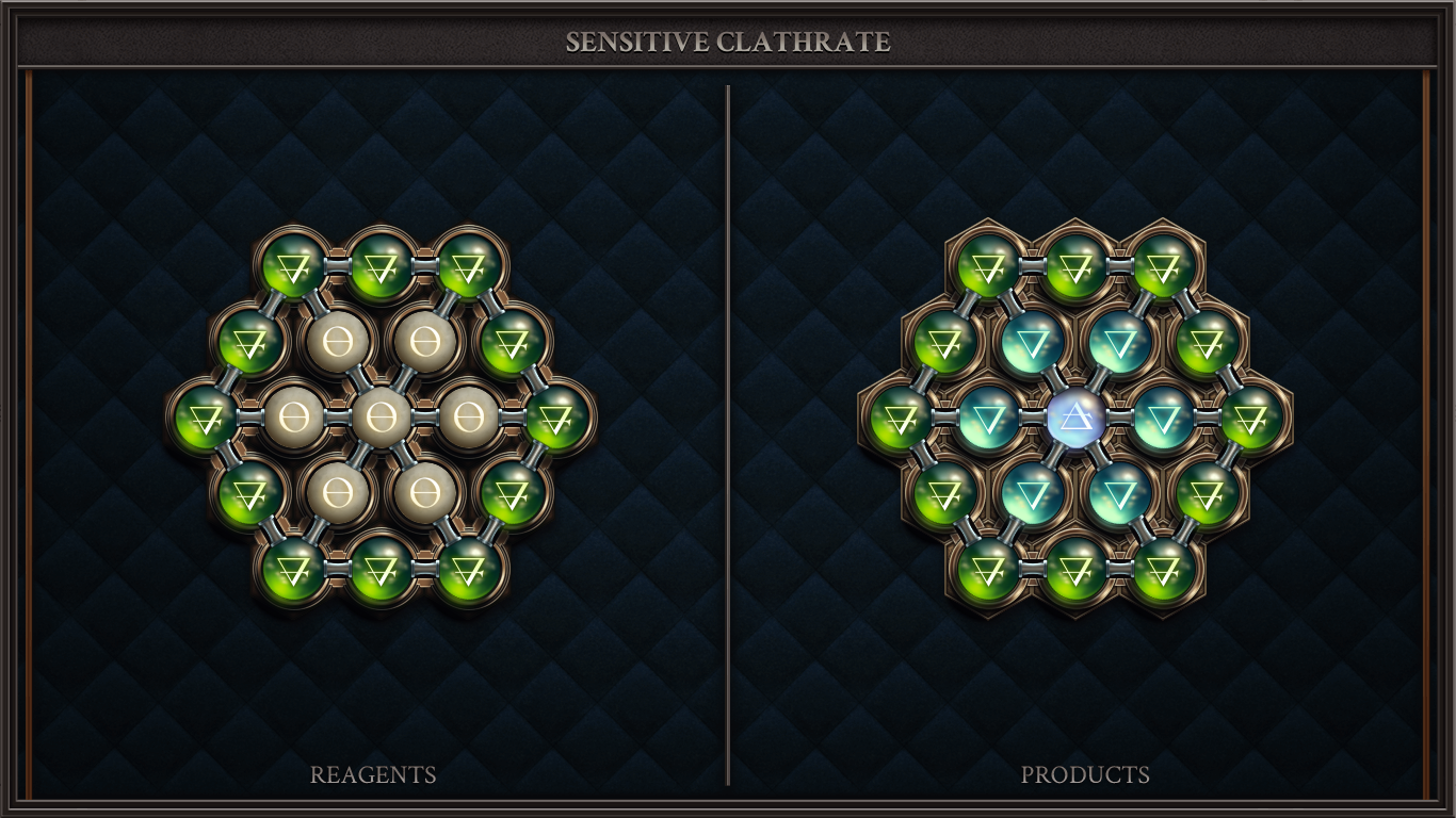 Sensitive Clathrate