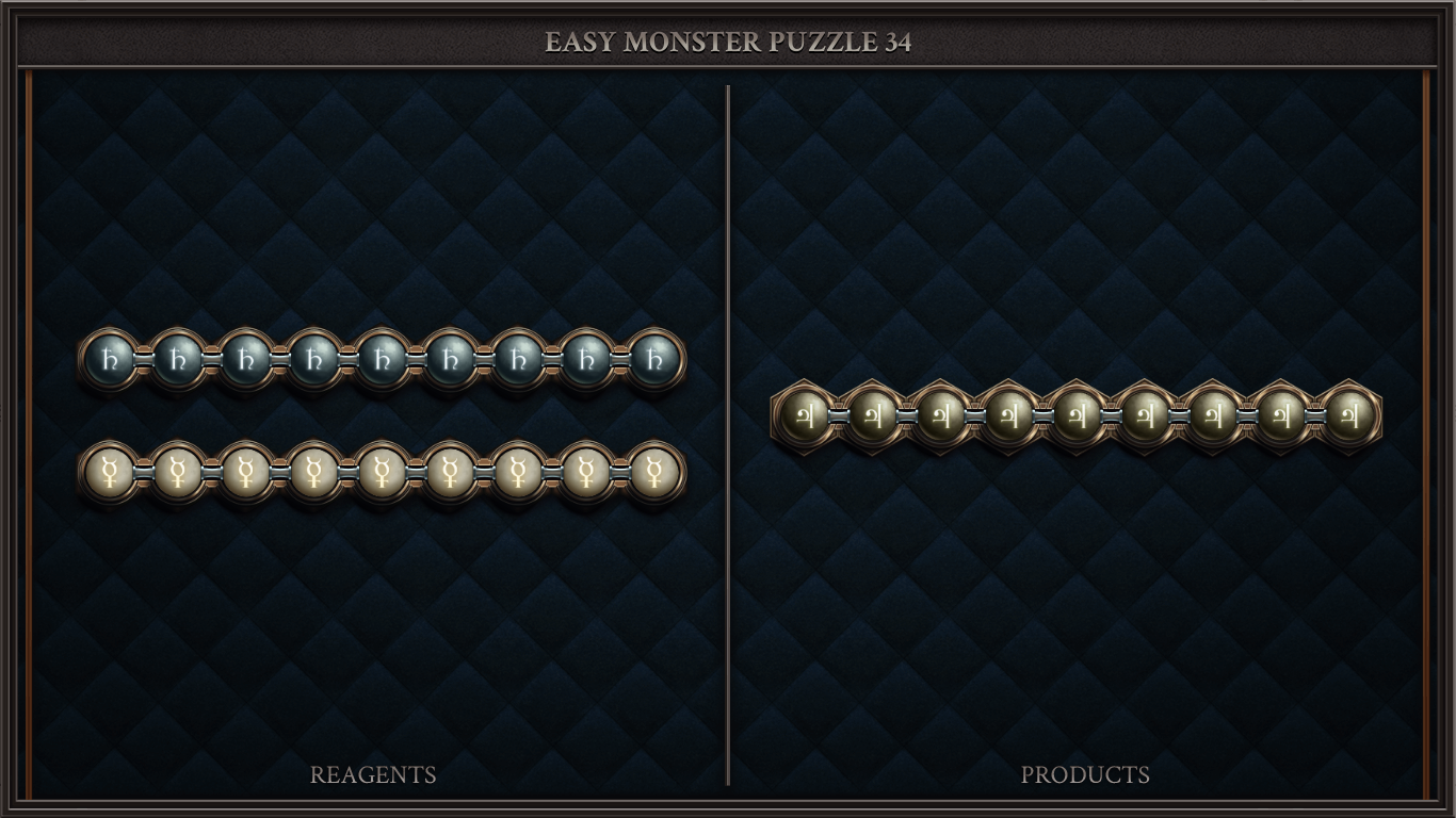 EASY MONSTER PUZZLE 34