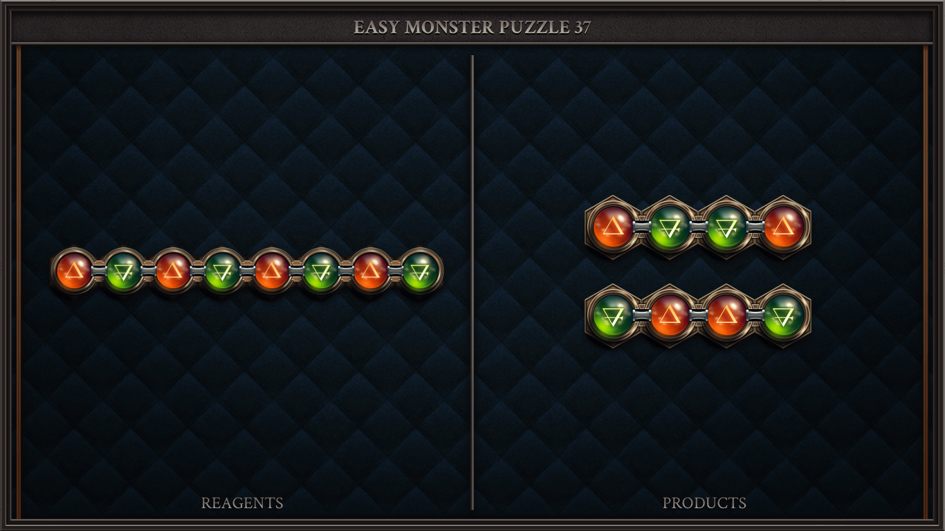 EASY MONSTER PUZZLE 37
