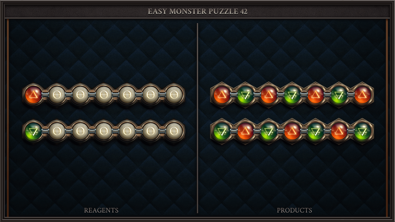 EASY MONSTER PUZZLE 42