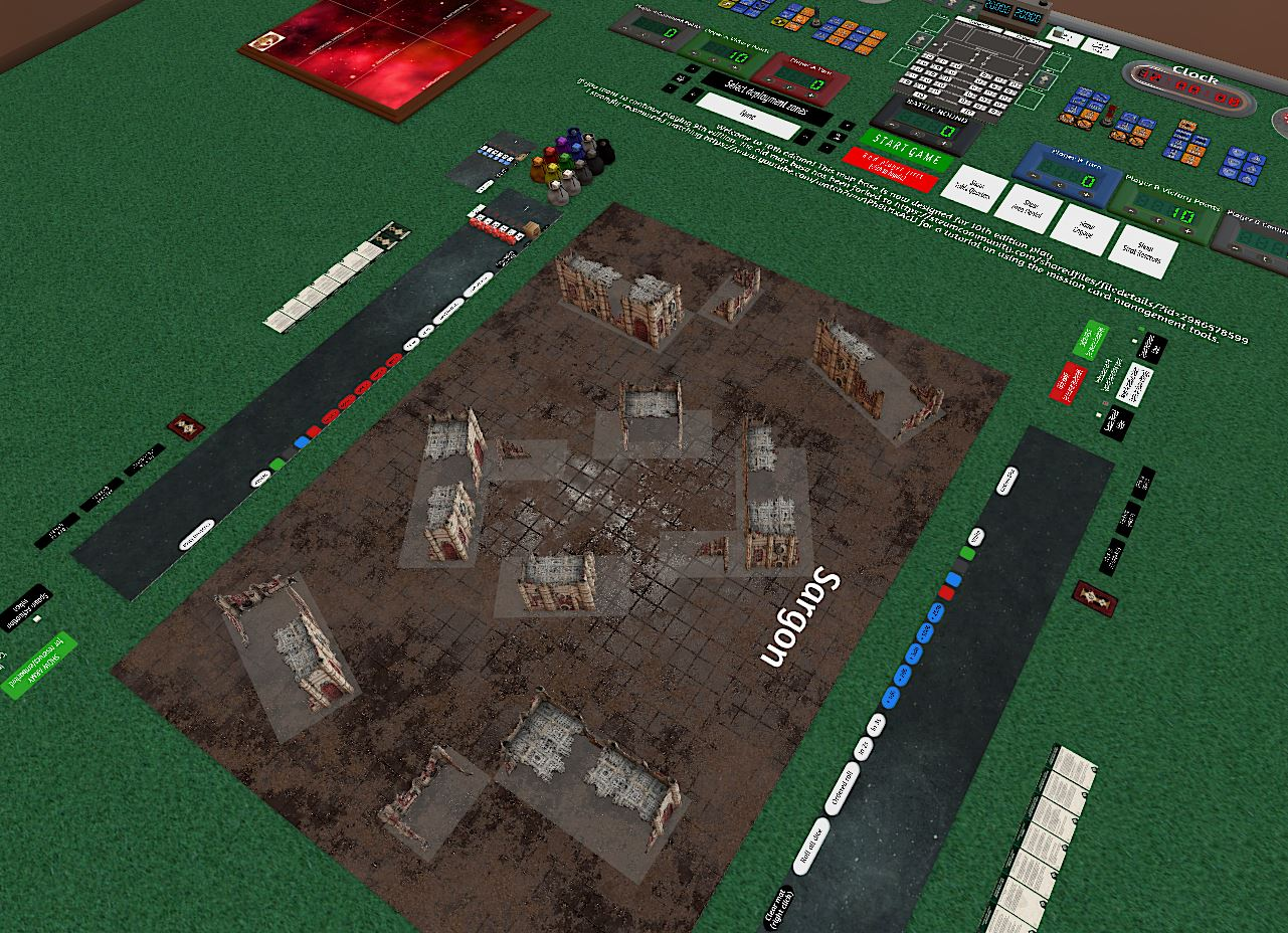 WH40K - TTS / Mesa Base 10th