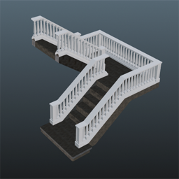 Balustrade Stair Left 5x4 (2)
