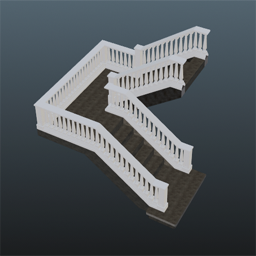Balustrade Stair Right 5x4 (2)