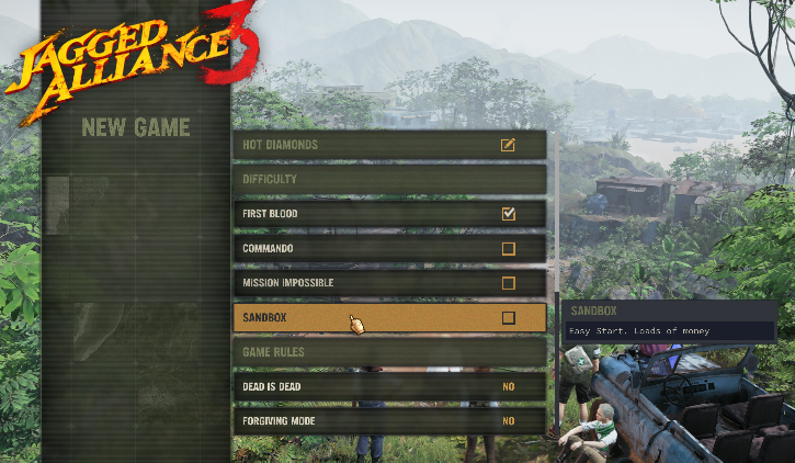 [Difficulty] Sandbox