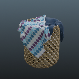 Basket with Clothes 4