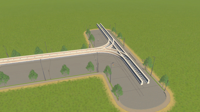6 Lane RD, With Mono and tram (W.I.P) Testing preview