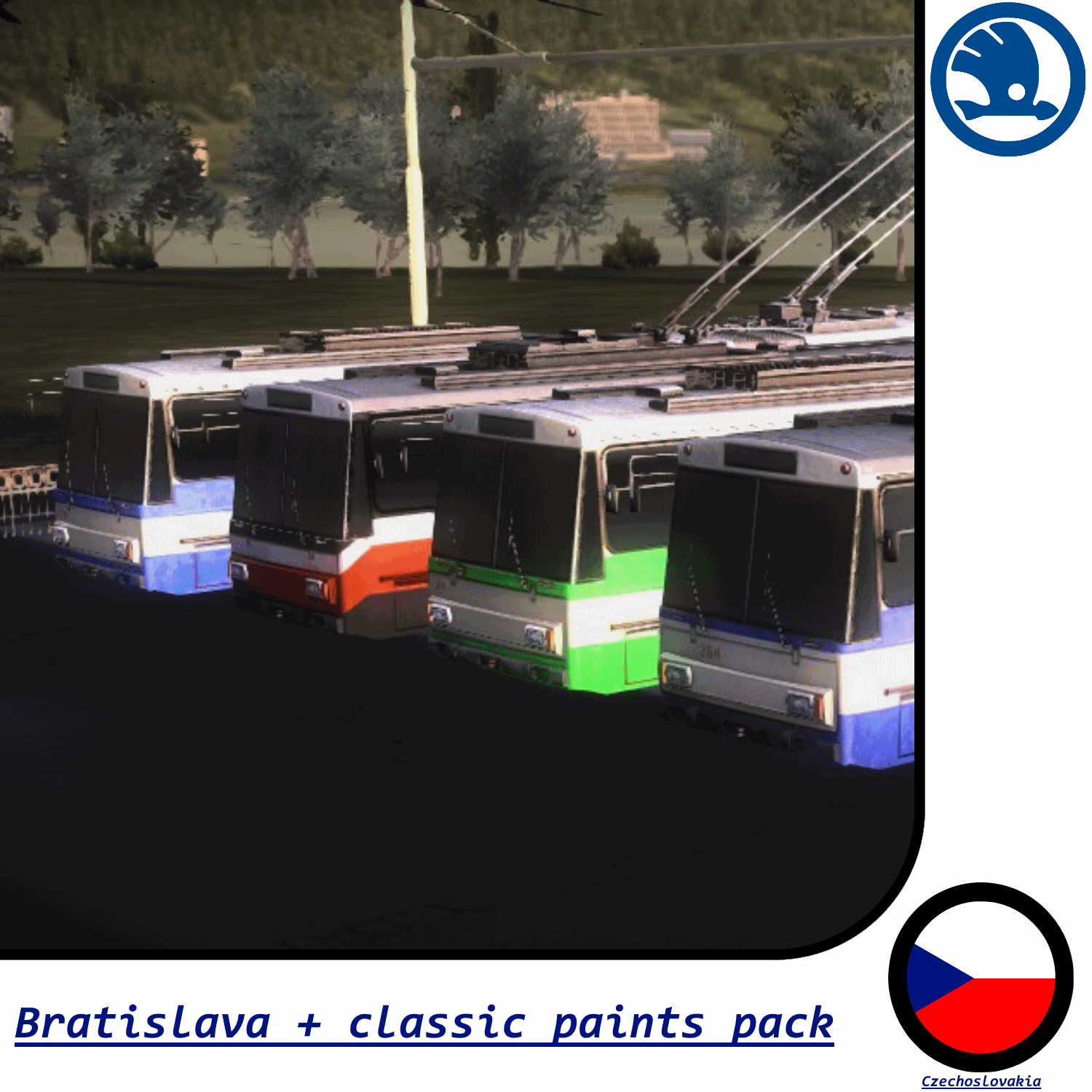 Bratislava + classic paints pack