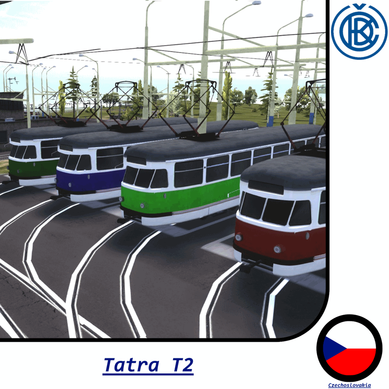 Tatra T2 (Two lights)