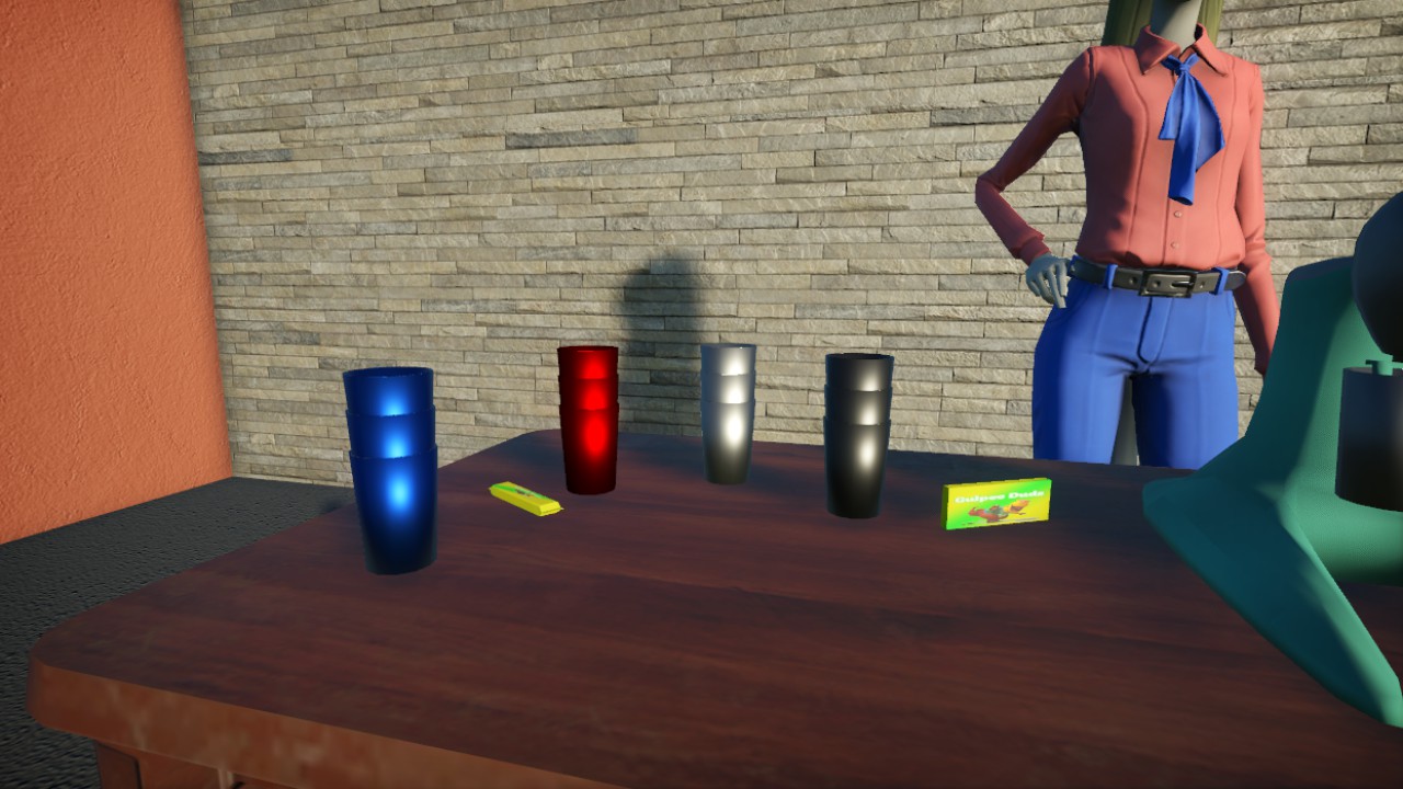 Milk Shake Mixing Cup Stack