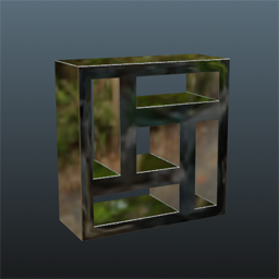 Deco block V3 (big) Chrome