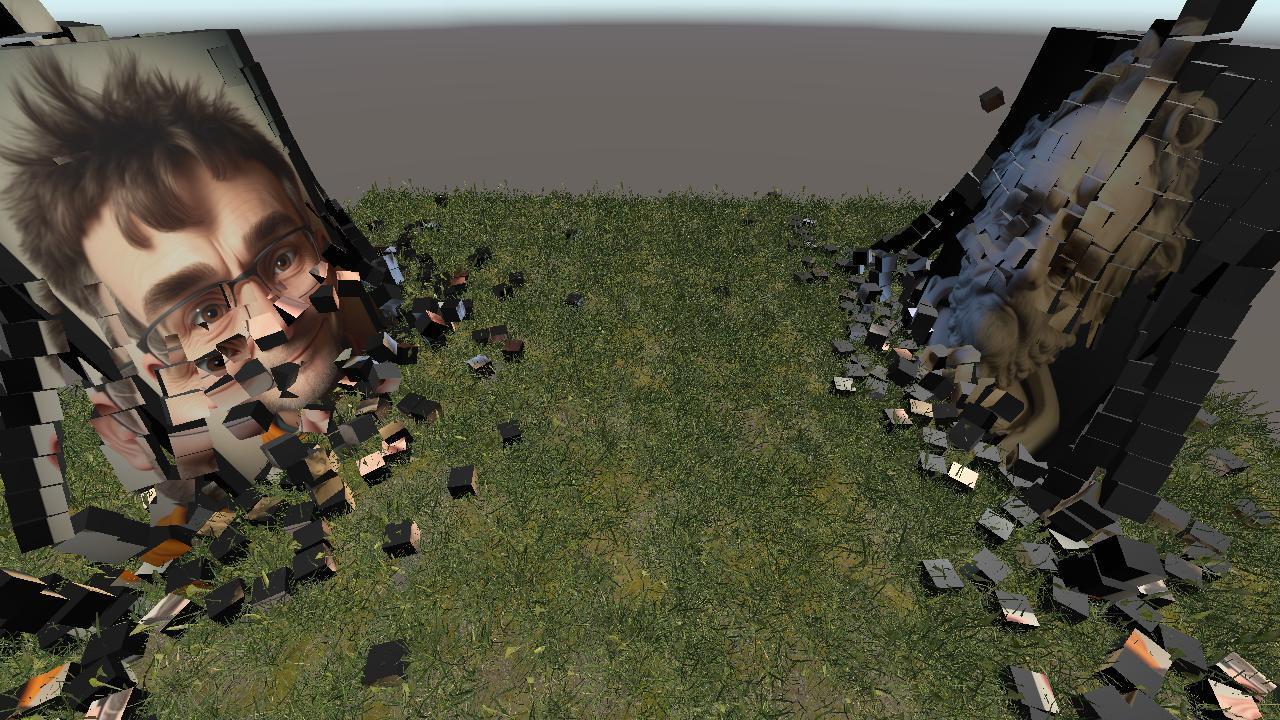 explosion dans l'herbe jpg