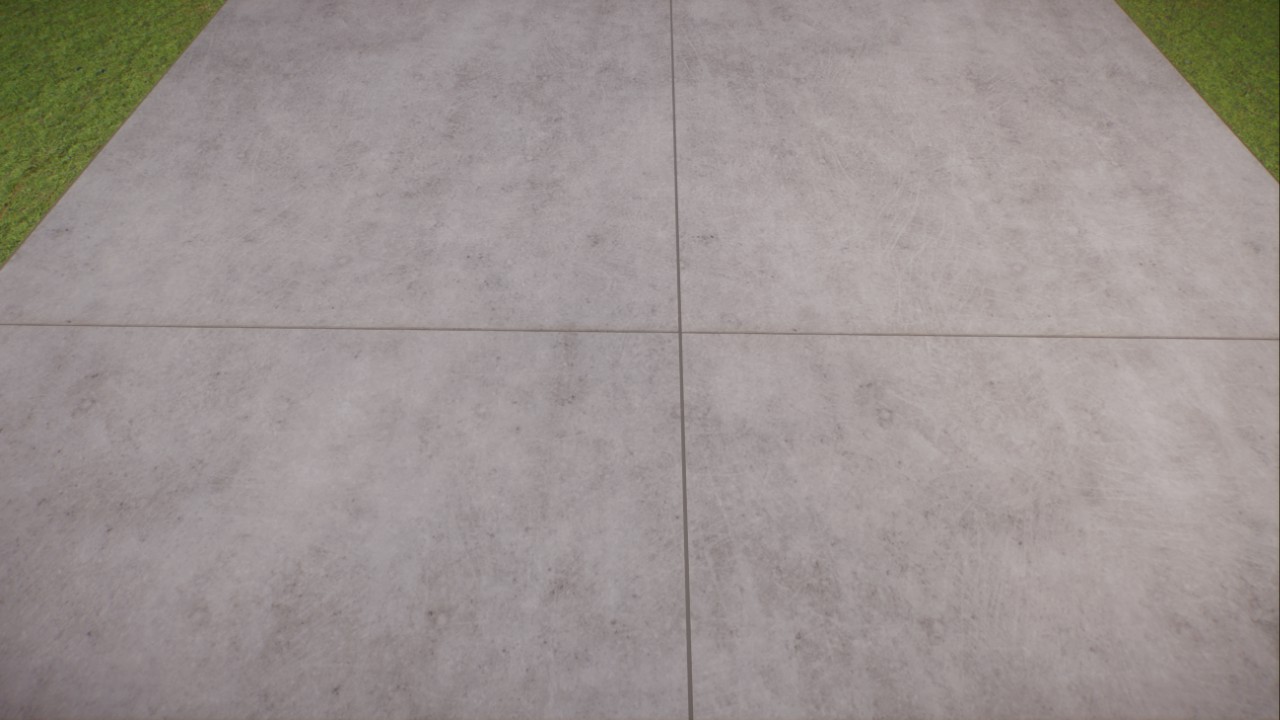 Concrete Slab Path