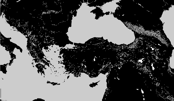 Balkans and half of middle east