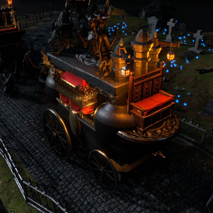 Black Carriage Procession