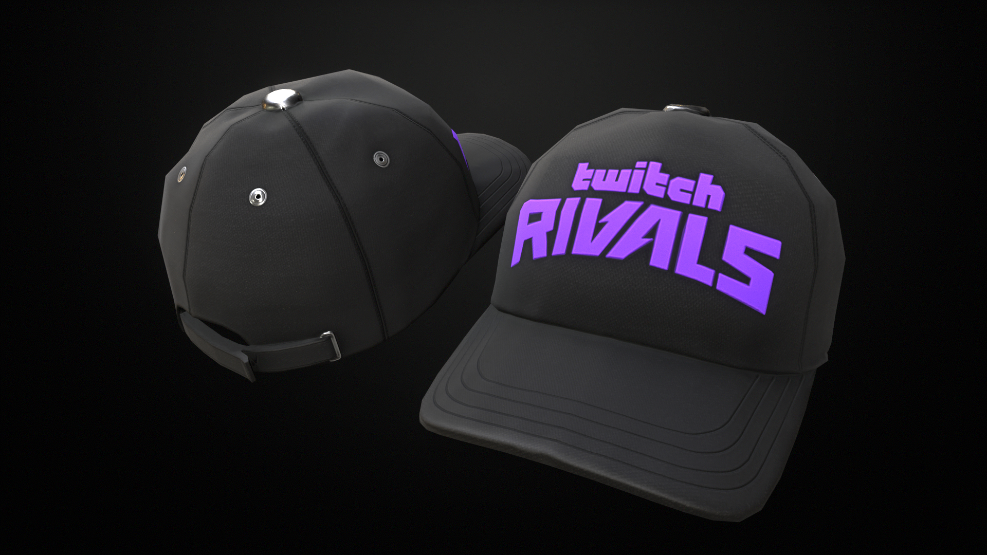 Twitch Rivals Cap - Black