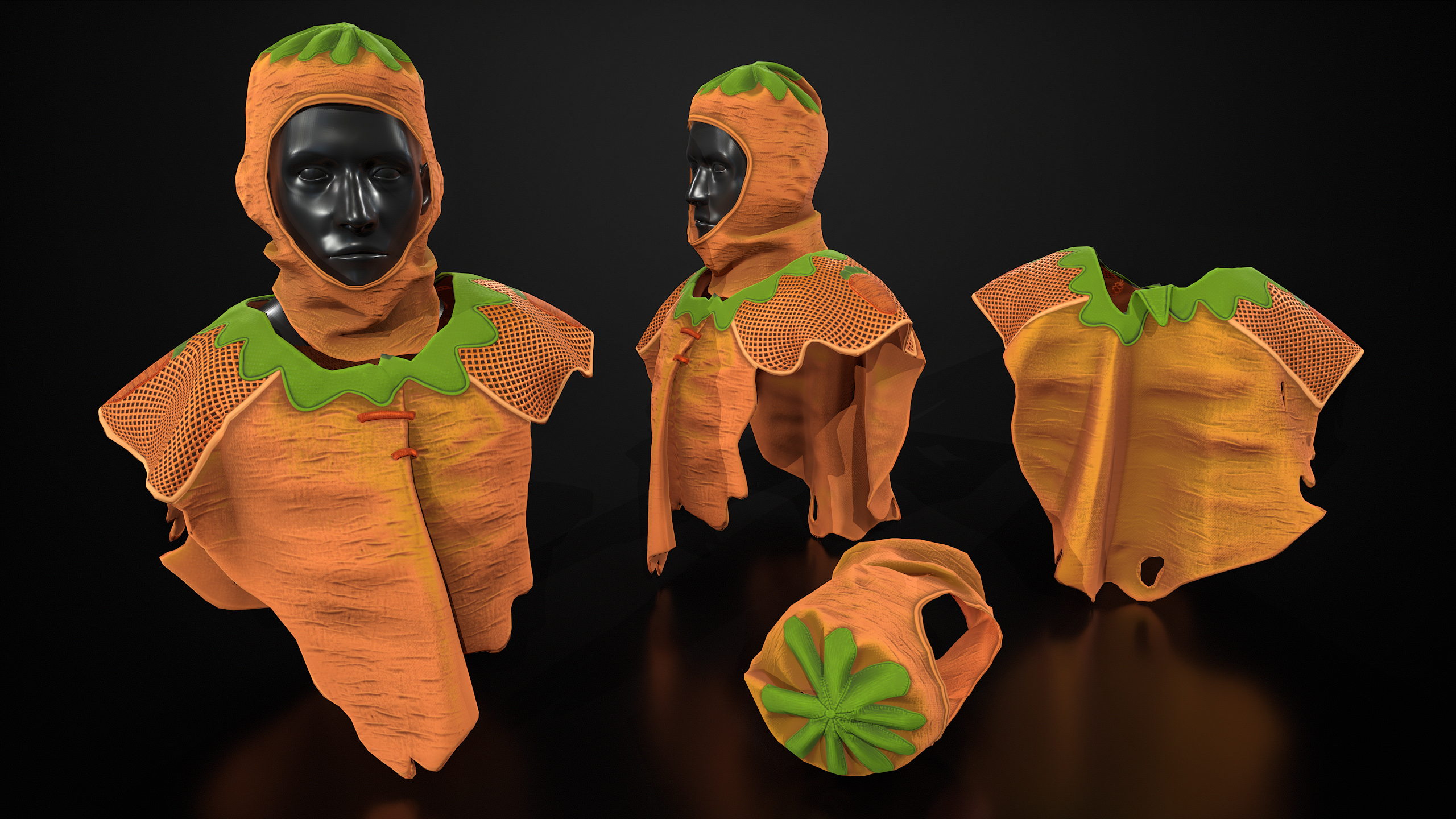 Carrot Poncho