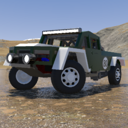 G.A.R.I.E Motors 1989 Diesel Offroad Rally Sport Truck (Body)