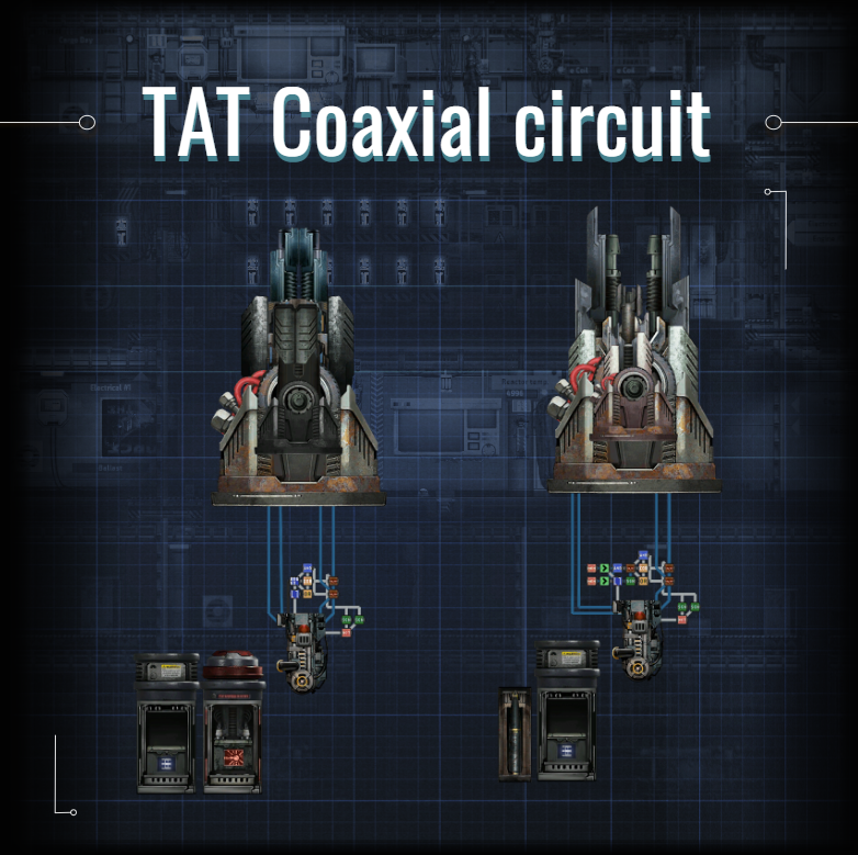 TAT Coaxial gun circuit – Barotrauma Mod