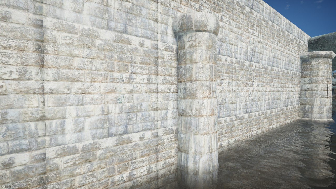 BASE PILLAR - 2.5 M X 8 M