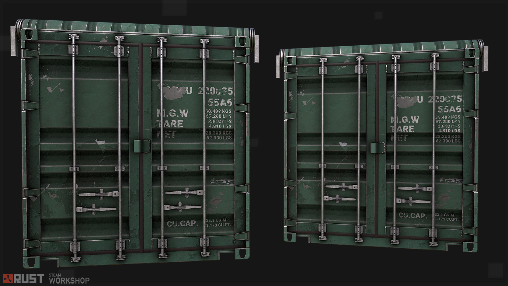 Shipping Container Garage Door