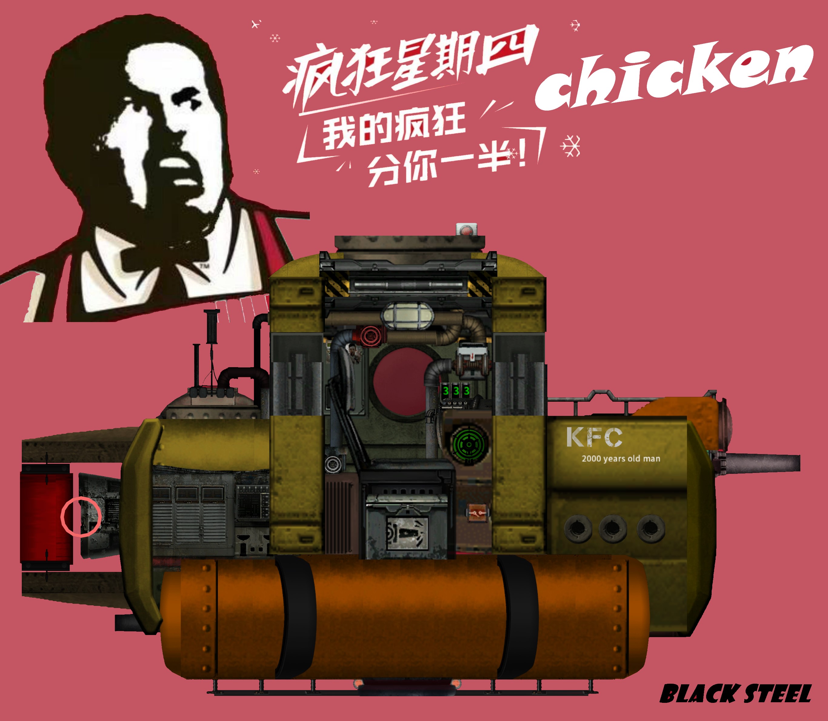 Black Steel Chicken – Barotrauma Mod