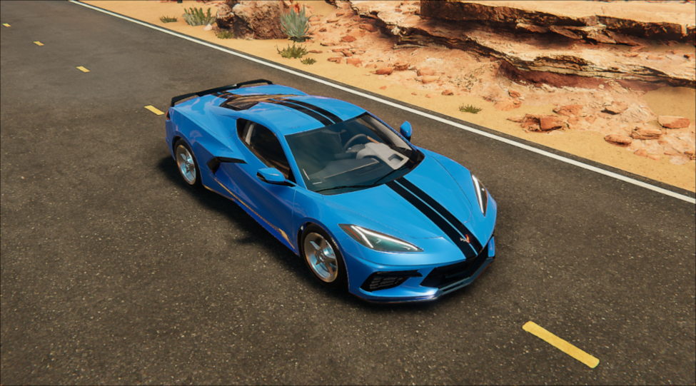 C8 Corvette Black Stripes [Livery]