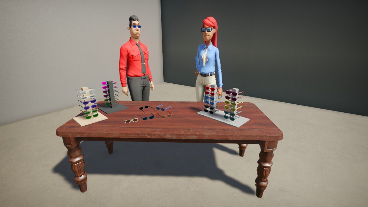 Sun Glasses Stand
