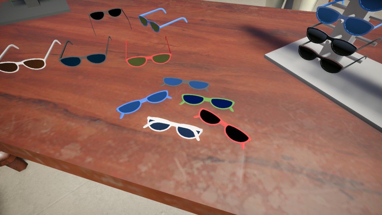 Folded Sun Glasses