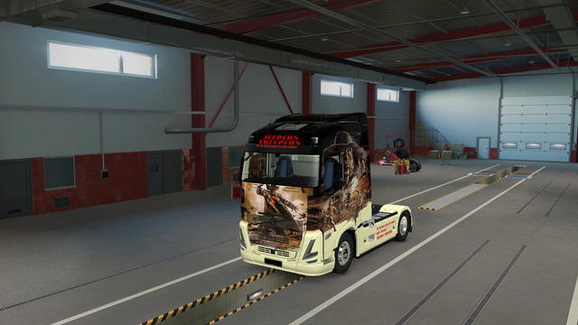 Jeepers Creepers Volvo FH 2022 by Sanax