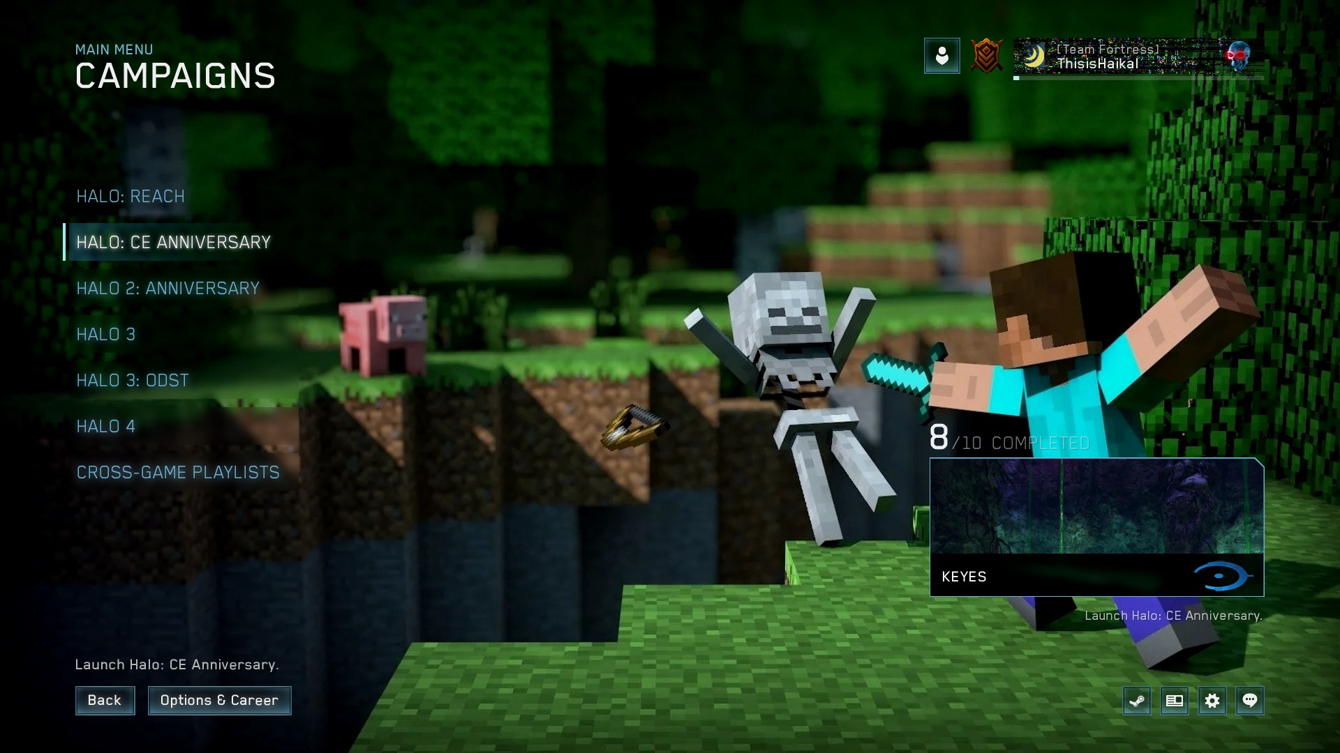 Minecraft background